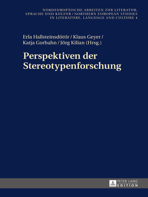 cover image of Perspektiven der Stereotypenforschung